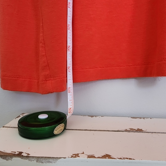 Orange t-shirt dress - Picture 7 of 11